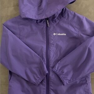 EUC 4T Columbia switchback II raincoat girls jacket purple waterproof *OBO